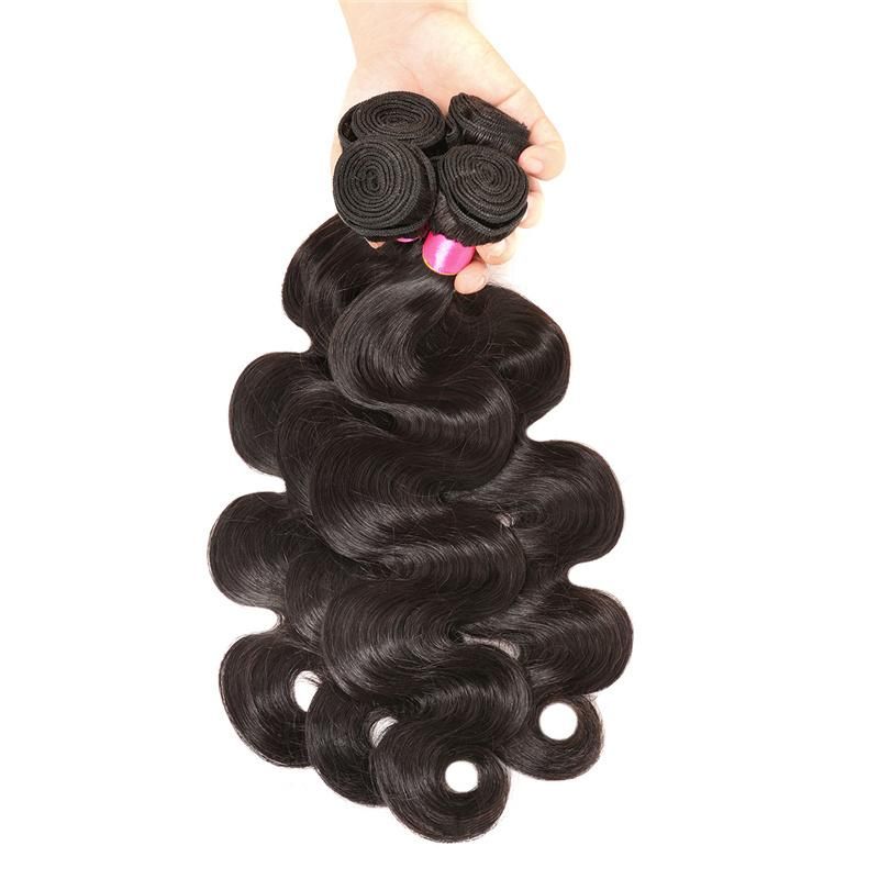 Wholesale Virgin Hair Vendors Body Wave Bundles Raw Indian Hair Lace Human Hair Extensions