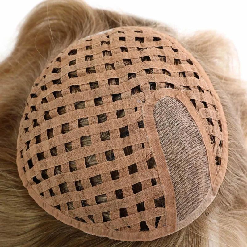 European Hair Silk Top Ribbon Women Virgin Hair Toupee