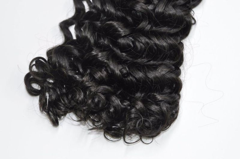 Brazilian Super Double Drawn Virgin Human Hair Weft (Water Curly)