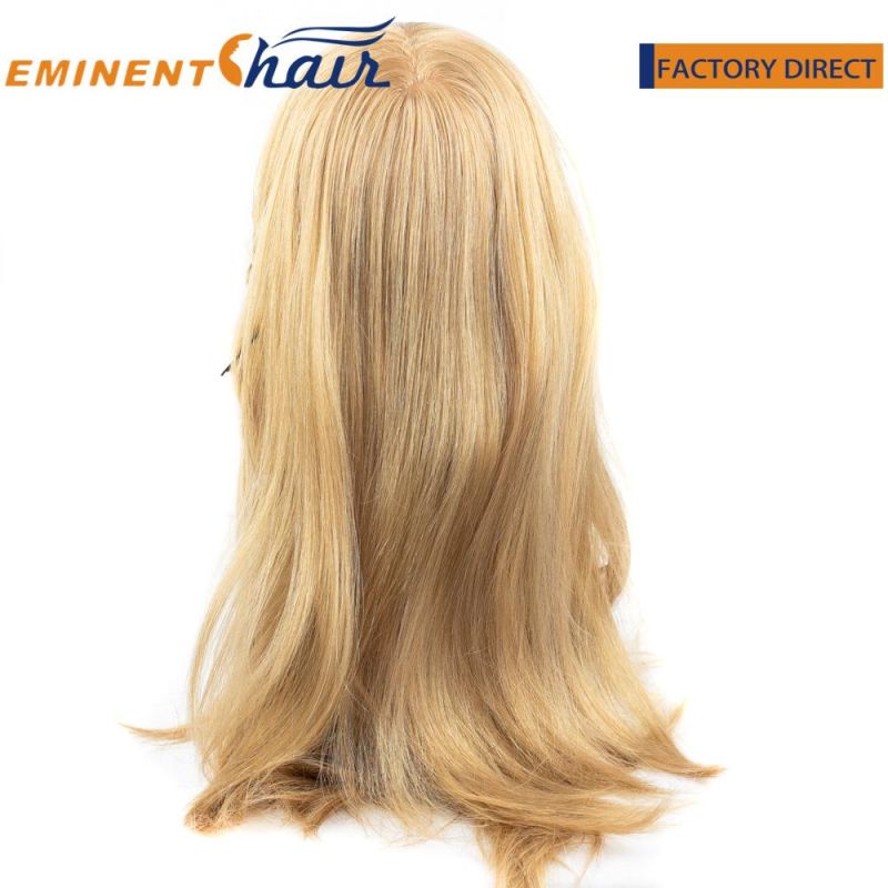 Human Hair Women′s Silicon Injection Wig