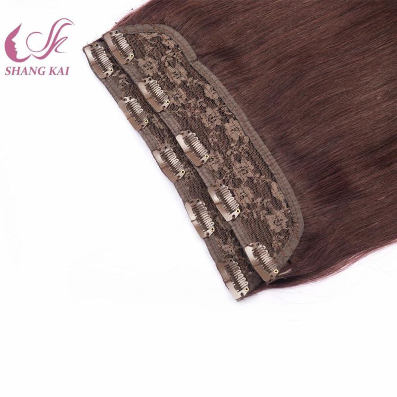 Premium Quality Remy Hair Extensions Wire Hair Lace with Clips
