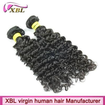 Xbl Hair Manufacturer Virgin Curly Hair Weave in China