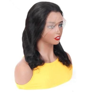 13*4 Factory Directly Sell Natural Color Lace Front Wig