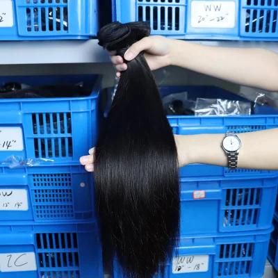 Guangzhou Hair Factory 10A 40 Inch Virgin Peruvian Hair, Peruvian Human Hair Bundle, Peruvian Bone Straight Human Hair Extension Bundle