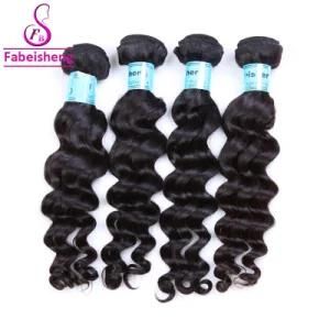 Natural Color Unprocessed Brazilian Human Hair Sew in Weave, Wholesale Human Hair Weave in Stock