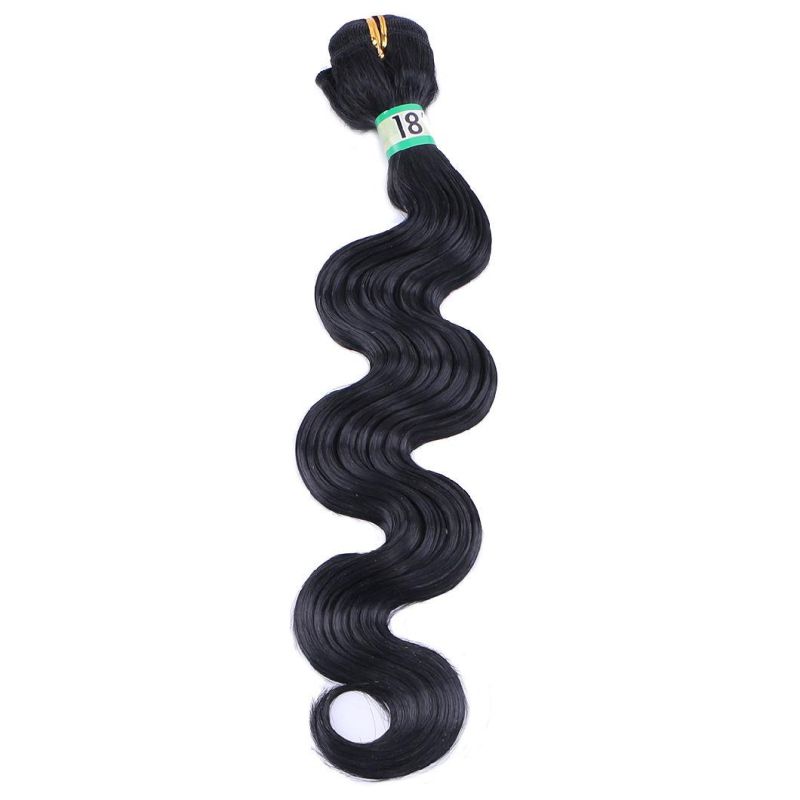 Natural Color Line Wavy Virgin for Human Hair Bundles Wig