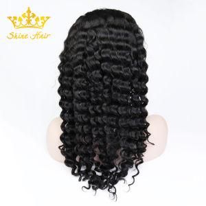 Natural Black 100% Human Remy Hair Lace/Full Lace Wig for All Style