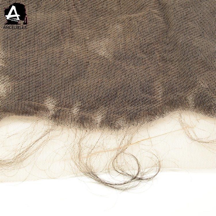 Angelbella Raw Indian Hair Frontal Deep Curly 13X4 Free Part Lace Frontal for American Black Women