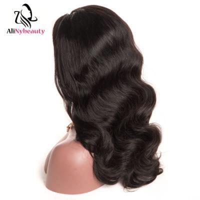Wholesale Body Wave 100% Brazilian Human Hair Full Lace Wig