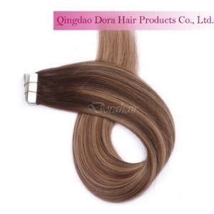 High Quality Grade Brazilian Virgin Straight Hair Wholesale Tape Hair Extension