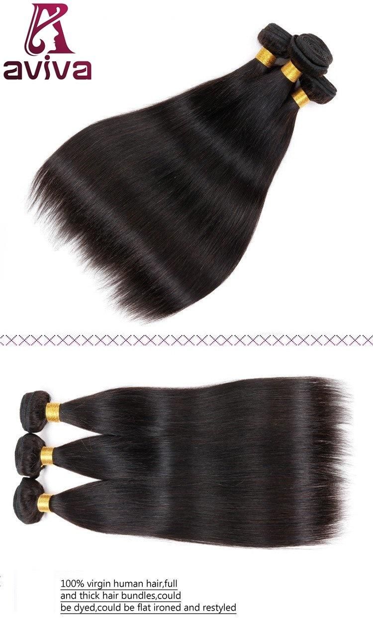 Factory Weaving Hair Extension Double Drown Remy Virgin Brazilian Human Hair