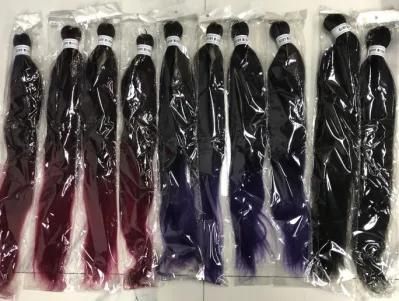 Hot Sale Xpression Prestretched Braiding Hair for Black Women