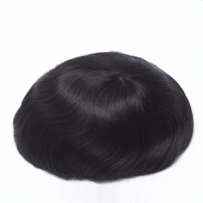 Men&prime;s Wigs Stock - Combination of Three High Quality Materials - Lace Mono &amp; PU