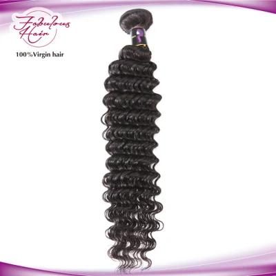 Human Hair Extension Deep Wave Brazilian Hair Bundles