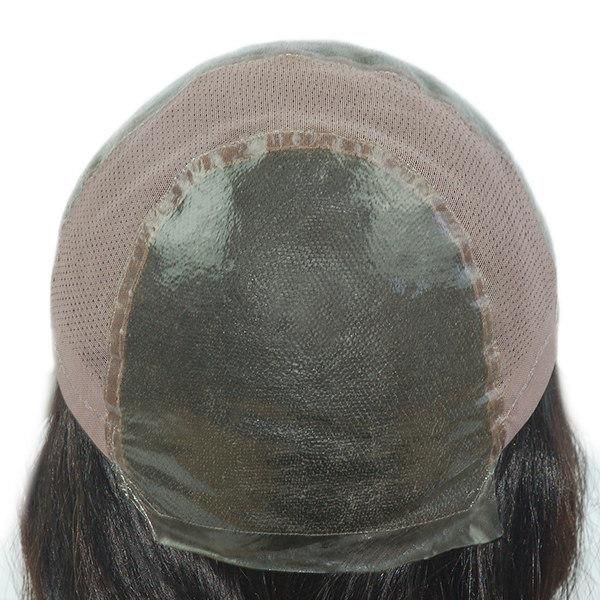 Transparent Skin Stretch Lace Hair 100% Human Natural Hair Replacement Systems for Women
