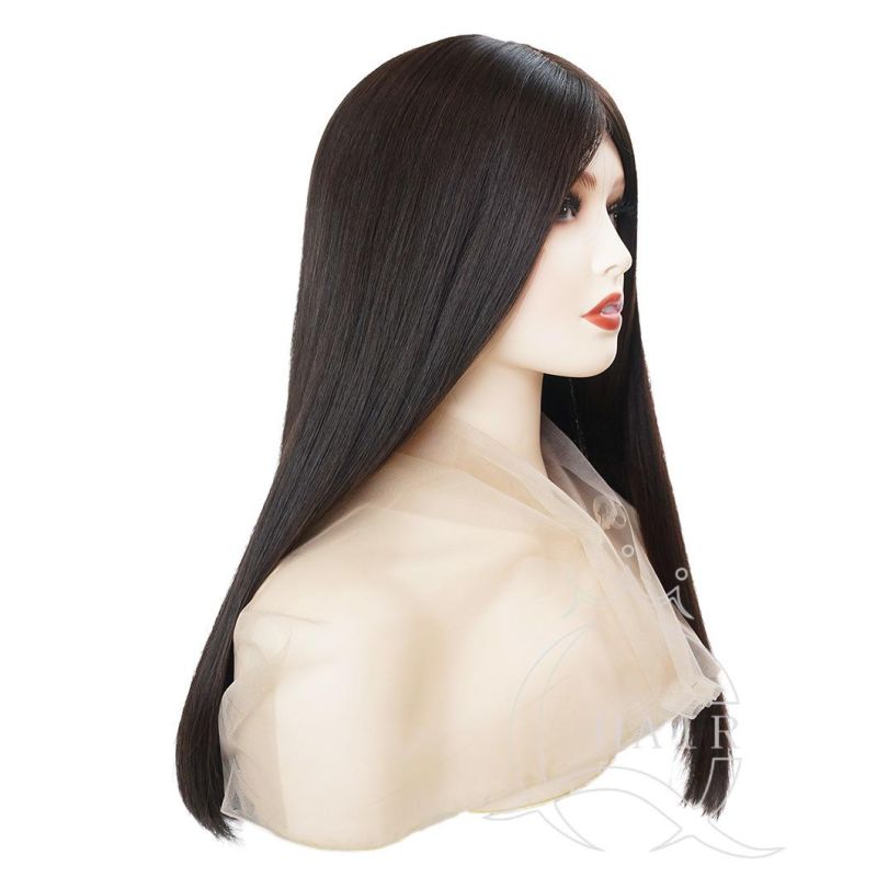 China Wholesale Natural Human Hair Virgin Hair Unprocess Hair European Hair Brazilian Hair Silk Top Wig Kosher Wig Top Lace Wig Front Lace Wig