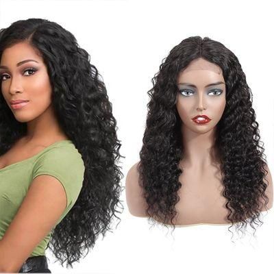 Wholesale Front Deep Wave Human Hair Wigs 20 Inches 13*4