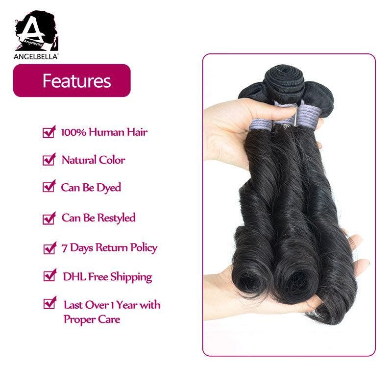 Loose Good-Quality Human Hair Closure for Human Hair Extensions