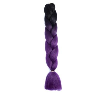 Wholesale Premium Fiber Hair Extensions Ombre Expression Jumbo Braids Bulk Braiding Hair