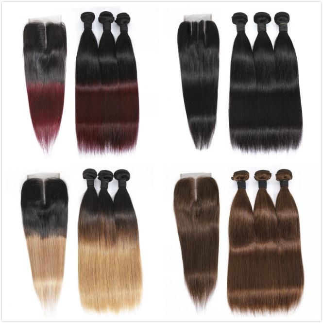 10 A Grade Hair Human Hair Extension Packaging Straight Virgin Hair Peruvian Hair Bundles