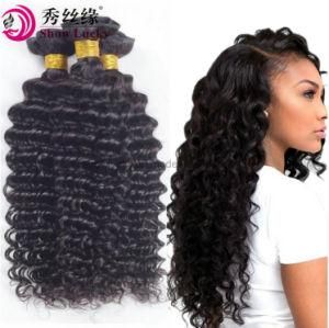 Unprocessed Mongolian Natural Human Hair Products Cheap Remy Hair Deep Wave Hair Wefts