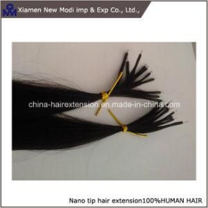 Chinese Virgin Remy Hair Straight Nano Rings Hair Extension