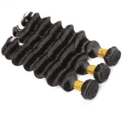 Alinybeauty Brazilian Virgin Raw Natural Human Hair Loose Deep Wave