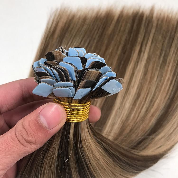 Custom Color Virgin Cuticle Aligned Brazilian Hair Double Drawn Tape in Hair Extensions Vendor 100% Raw Remy Human Hair