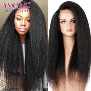 Yvonne Human Virgin Chinese Hair Kinky Straight 360 Lace Front Wig