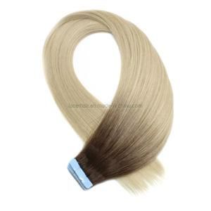 Cheap Factory Wholesale Price Full Head Set PU Tape Hair Extensions 20pieces Indian Human Hair