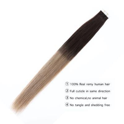 2.5g/PC 50g/200g Tape Hair Extensions Human Hair Remy Straight Skin Weft Hair Seamless Invisible Double Sides Tape Hair