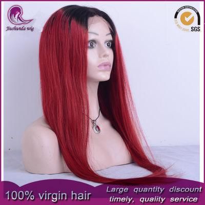 Wholesale Color Mongolian Remy Human Hair Full Lace Wig