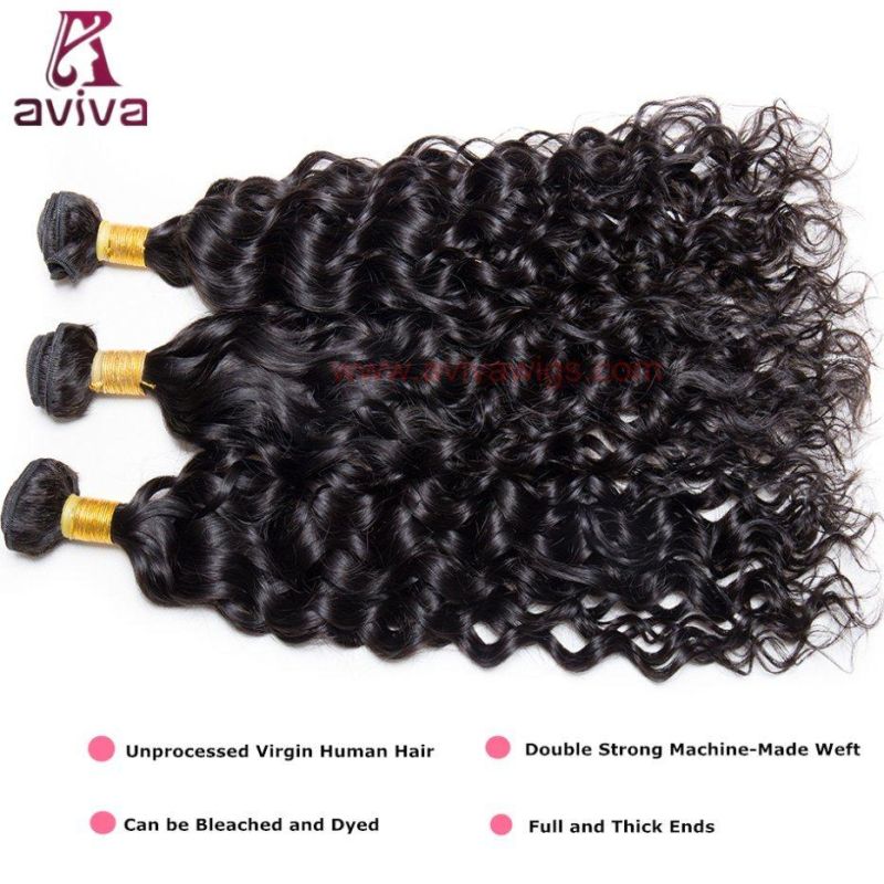 Water Curl Peruvian Natural Virgin Hair Extension