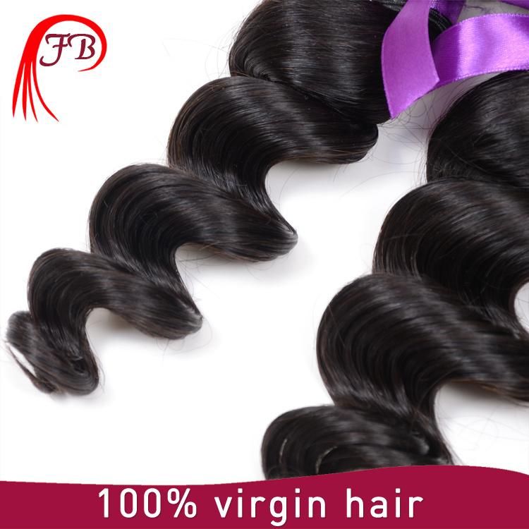 Hot Sale Indian Virgin Loose Wave Human Hair Priducts