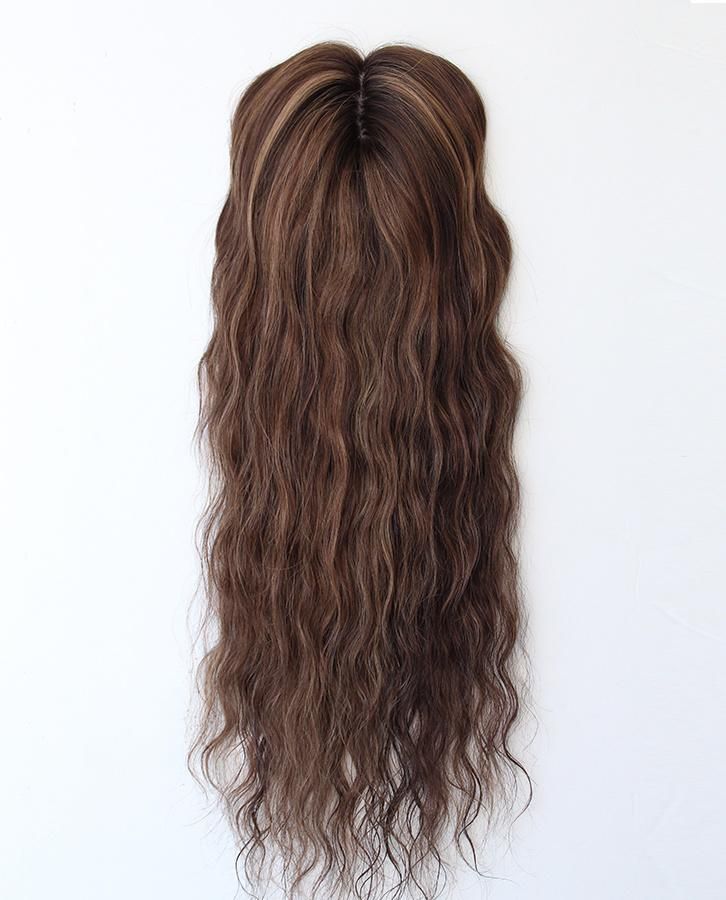 Belle 100% Human Virgin Hair Top Quality Silk Topper