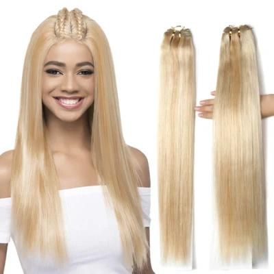 Straight Human Hair Weaves Bundle 10&quot;-30&quot; Blond Brazilian Human Hair Bundles Remy Hair Extensions
