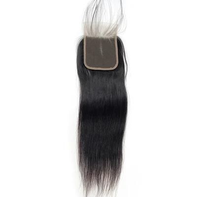 Kbeth Human Hair Toupees 4*4 for Sexy Women Gift Remy 100% Virgin 4X4 Free Part Swiss Lace Frontal Cheap 14inch Straight Closure Direct Vendor