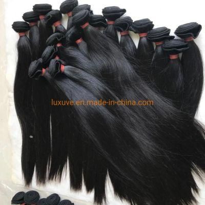 Luxuve Human Hair Bundles 100% Virgin Cuticle Aligned Hair Top Quality Bundles Hair Bundles Deals Factory Wholesale Price