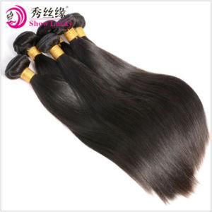 Grade 10A Highly Praised 100% Remy Hair Nature Black Silk Straight Indian Human Hair Weft