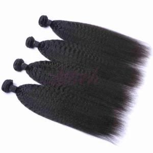 100% Unprocessed Kinky Straight Indian Virgin Human Hair