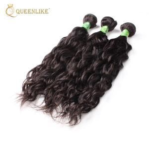 Fdx 12A Grade Brazilian Water Wave Virgin Human Hair Weave