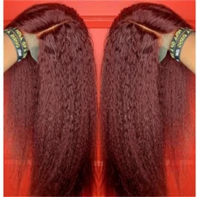 Behappy Newly Fashion Fluffy MID-Part Long Straight Hair Wigs for Women
