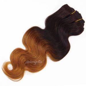 Indian Ombre Body Wave T1b/30 Clip-in 100% Human Hair