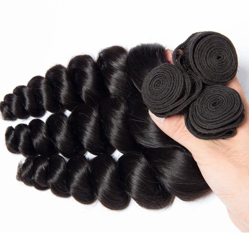 Top Grade Loose Wave Loose Deep 100% Human Remy Hair Brazilian Hair Weave Bundles