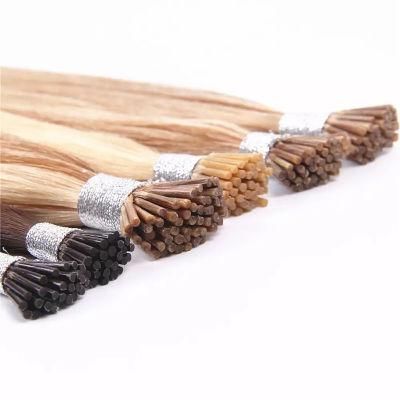 I-Tip Pre Bonded Fusion Hair Extensions Straight Brazilian Remy Human Hair on Capsule 100g 100 Strands I-Tip 18&quot;20&quot;22&quot;24&quot;
