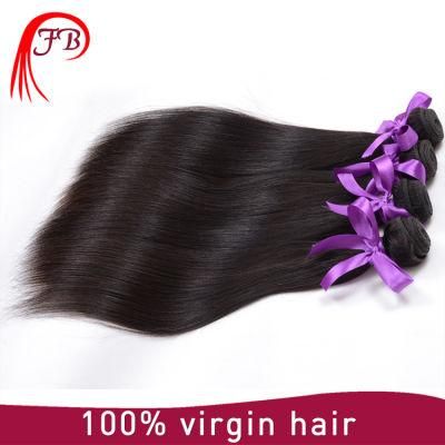 Unprocessed Remy Hair Weaving Silky Straight Extentions Mongolian Virgin Human Hair