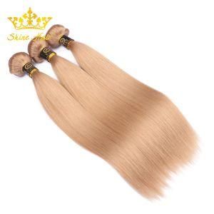 Wholesale Unprocessed Brown Color 100% Virgin Human Hair of Straight Bundles