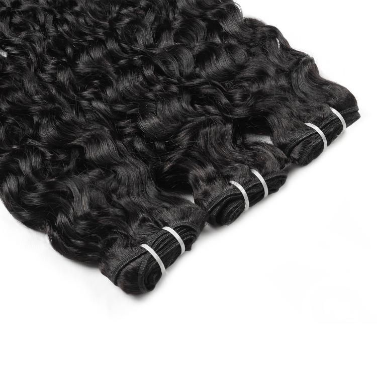 Wholesale Human Hair Bundles Water Wavy Brazilian Hair Weaves