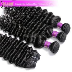 Large Stock 5A Grade Deep Wave Virgin Brazilian Human Hair