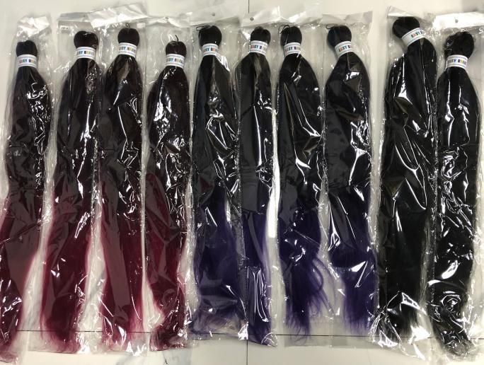 Wholesale Pre Stretched Braiding Hair Woman′s Hair Accessories